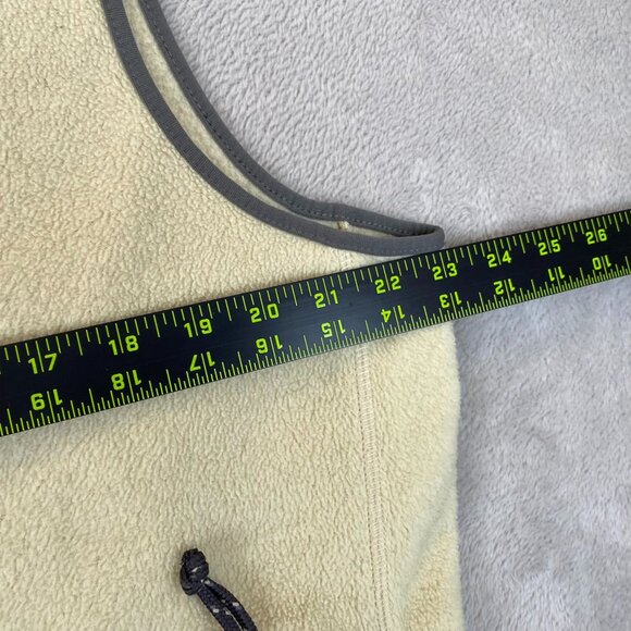 Old Navy Women's Vest XXL Fleece Full Zip Pockets Cozy Outdoors Sleeveless Beige - Picture 5 of 9